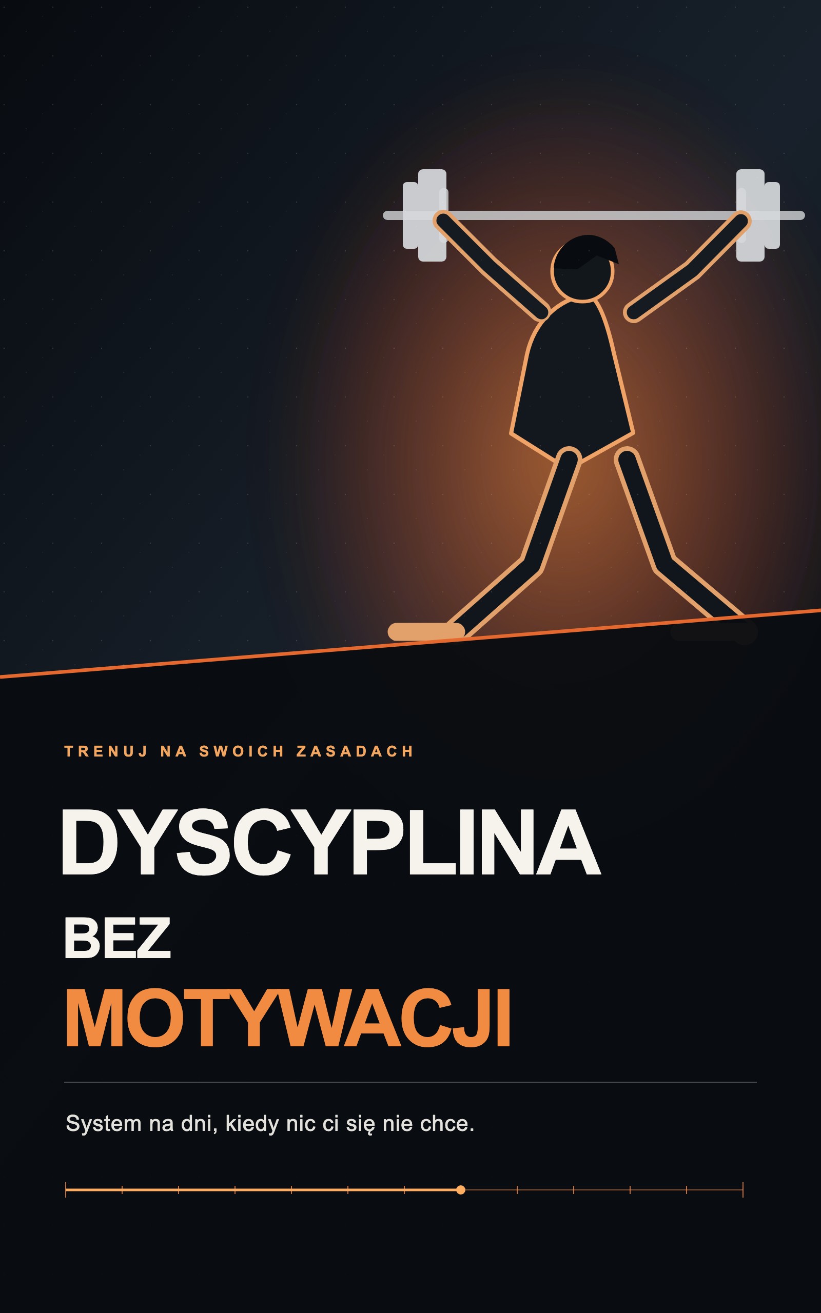 Okładka ebooka Dyscyplina bez motywacji